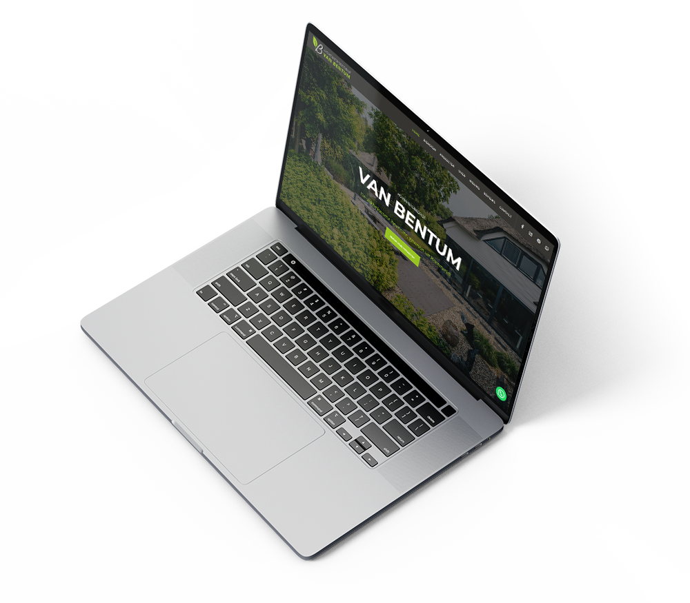 Webdesign Hoveniersbedrijf Van Bentum